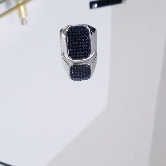 EDFORCE Men's stainless steel ring - Picture 4 of 7